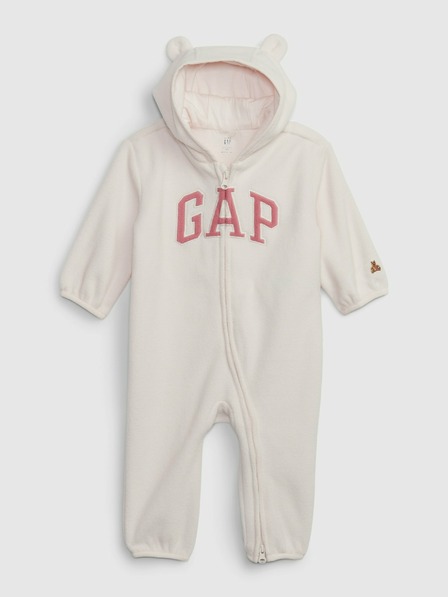 GAP Baby-Strampler Fleece mit Logo GAP