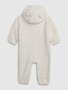 GAP Baby-Strampler Fleece mit Logo GAP