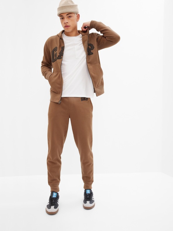GAP Herren Sweatpants mit Fleece und Logo GAP