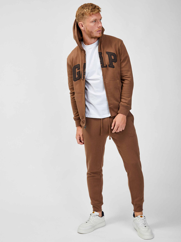 GAP Herren Sweatpants mit Fleece und Logo GAP