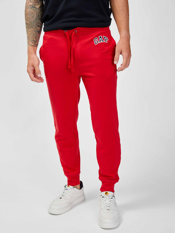 GAP Herren Sweatpants mit Fleece und Logo GAP