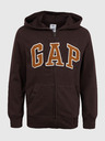 GAP Kinder-Sweatjacke mit Reißverschluss und Logo GAP