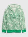 GAP Kinder-Sweatjacke mit GAP Logo und Kapuze