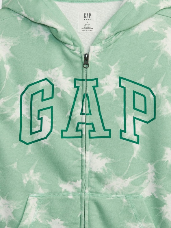 GAP Kinder-Sweatjacke mit GAP Logo und Kapuze