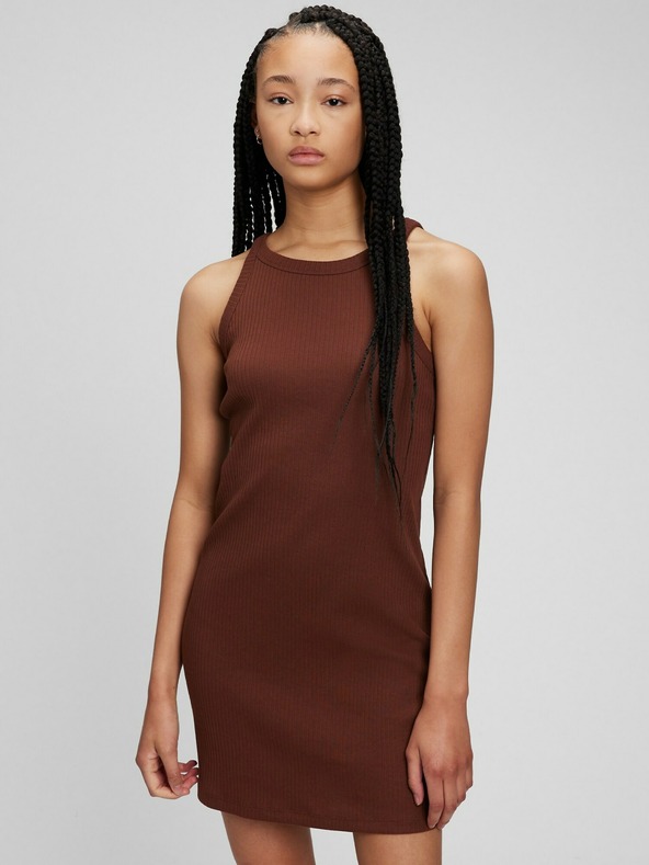 GAP Mini-Kleid aus geripptem Strick GAP