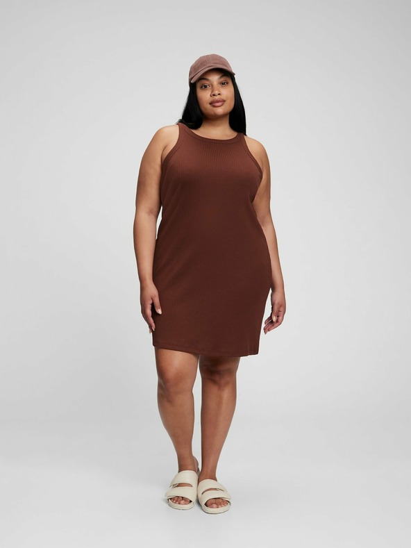 GAP Mini-Kleid aus geripptem Strick GAP