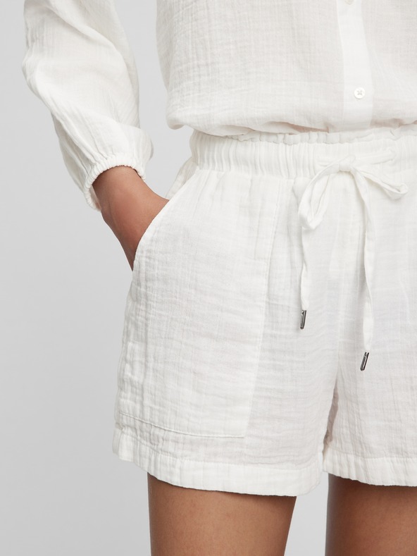 GAP Baumwoll-Shorts High Rise GAP