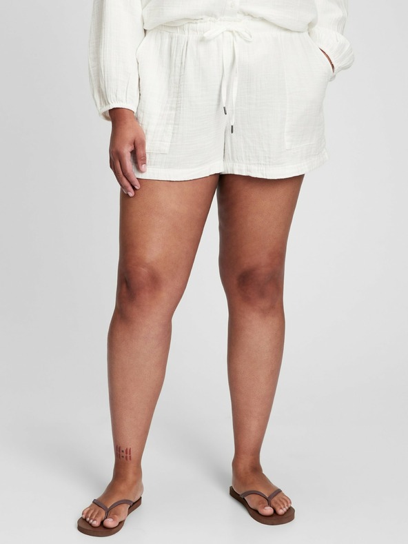 GAP Baumwoll-Shorts High Rise GAP
