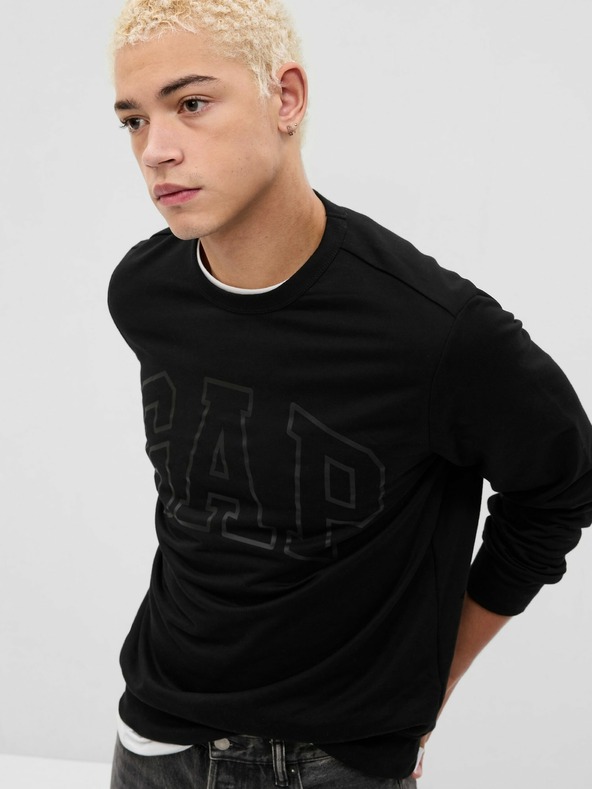 GAP Sweatshirt mit Logo und Fleece GAP