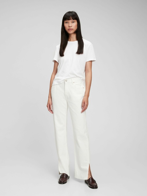 GAP Loose Mid Rise '90s Split-Hem Jeans GAP