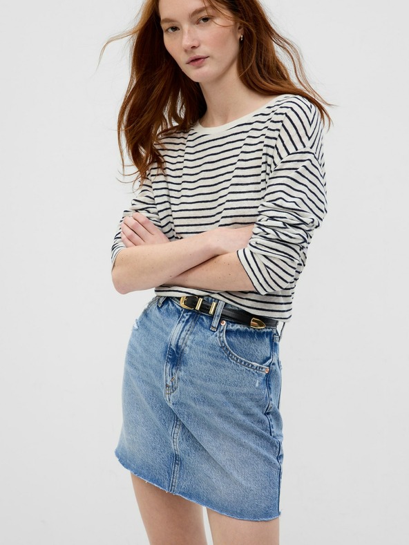 GAP Gestreiftes Leinenshirt GAP