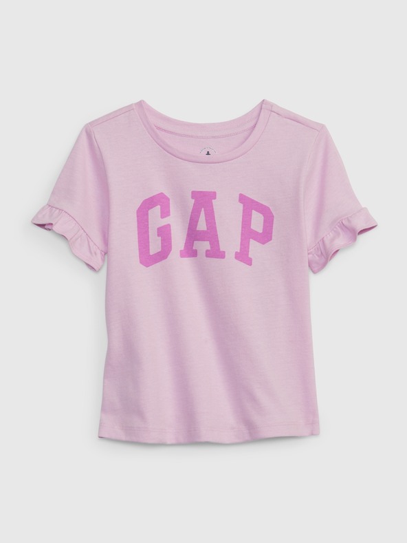GAP Baby T-Shirt with GAP Logo and Ruffle