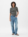 GAP T-Shirt mit U-Boot-Ausschnitt cropped GAP