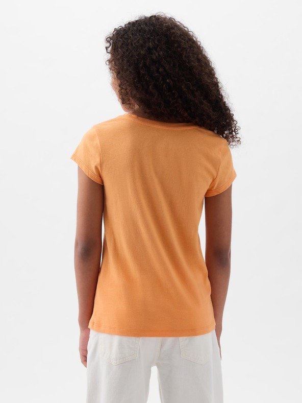 GAP Kinder T-Shirt mit metallischem Logo GAP