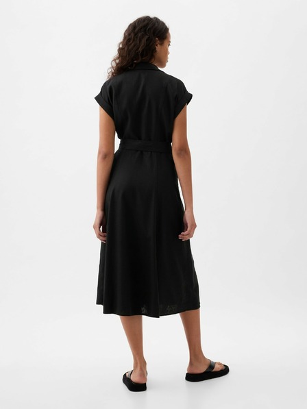 GAP Midikleid aus Leinenmischung GAP