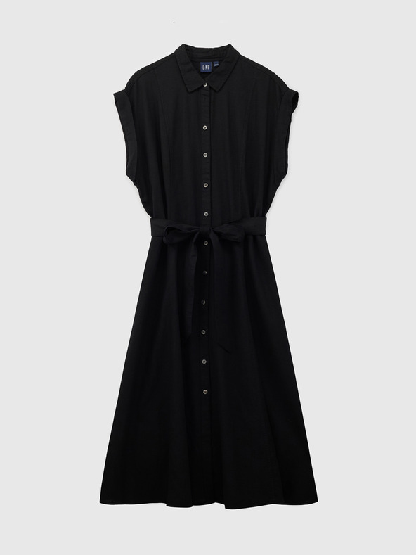 GAP Midikleid aus Leinenmischung GAP