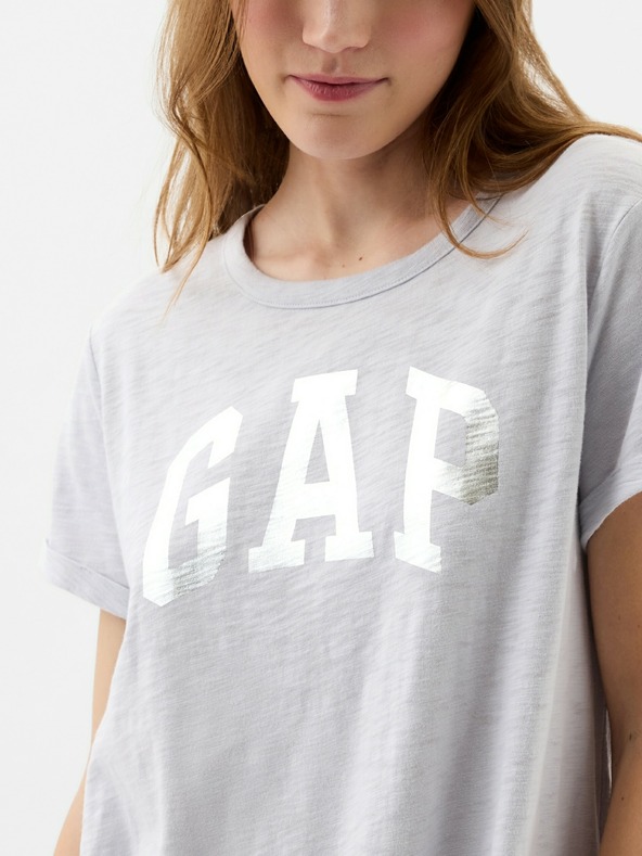 GAP Kleid mit Metallic-Logo GAP