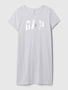 GAP Kleid mit Metallic-Logo GAP