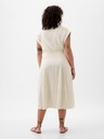 GAP Midikleid aus Leinenmischung GAP