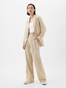 GAP Leinen-Hose Wide-Leg GAP