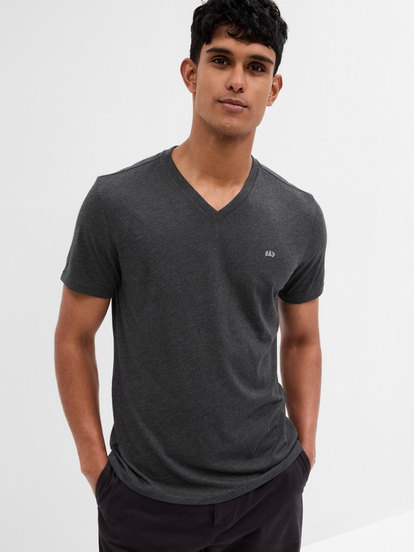 GAP T-Shirt mit V-Ausschnitt GAP