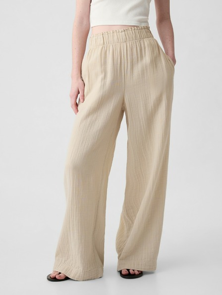 GAP Damen-Musselin-Hose Wide GAP