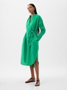 GAP Midikleid aus Leinen Oversize GAP