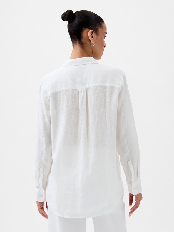 GAP Leinenhemd mit Logo GAP