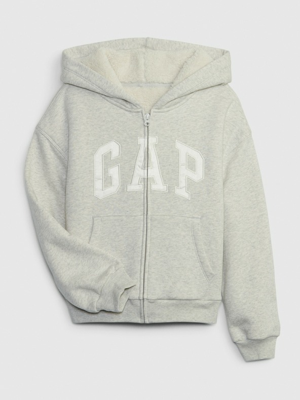 GAP Isoliertes Kinder-Sweatjacke mit Logo GAP
