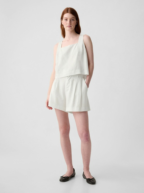 GAP Crop-Top aus Leinen GAP