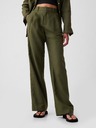 GAP Damen-Leinenhose 365 mit hohem Bund GAP