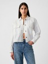 GAP Denim-Crop-Hemdjacke GAP