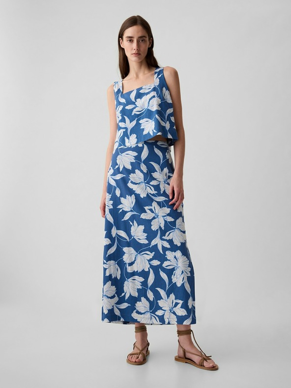 GAP Leinen Maxirock GAP