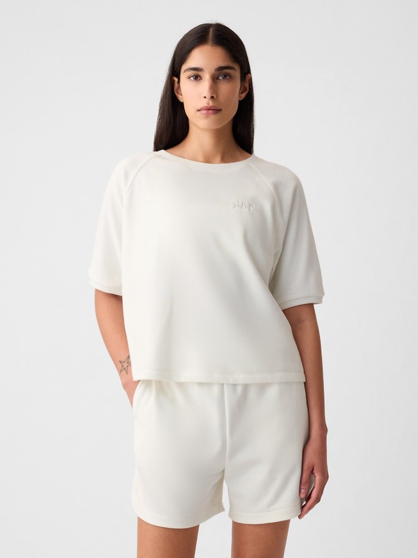 GAP Sweatshirt mit kurzen Ärmeln GAP