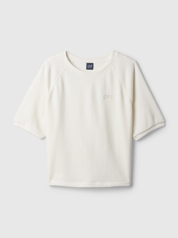 GAP Sweatshirt mit kurzen Ärmeln GAP