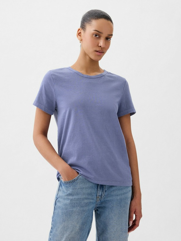GAP Damen Baumwoll-T-Shirt Vintage GAP