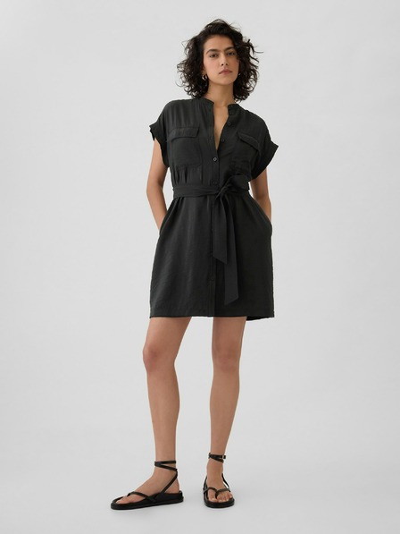 GAP Leinen-Minikleid Utility GAP