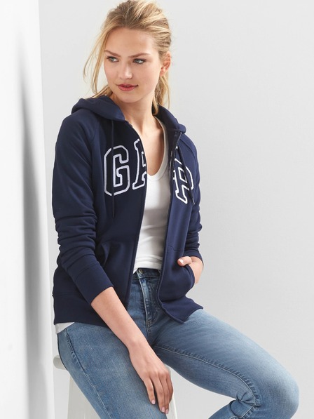 GAP Sweatshirt GAP Logo Reißverschluss