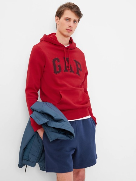 GAP Herren Sweatshirt mit Logo und Fleece GAP