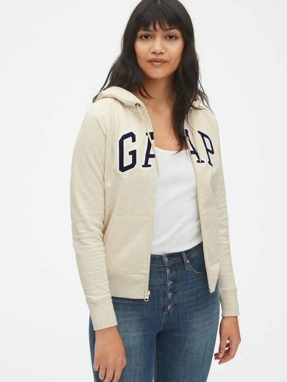 GAP Sweatshirt GAP Logo Reißverschluss