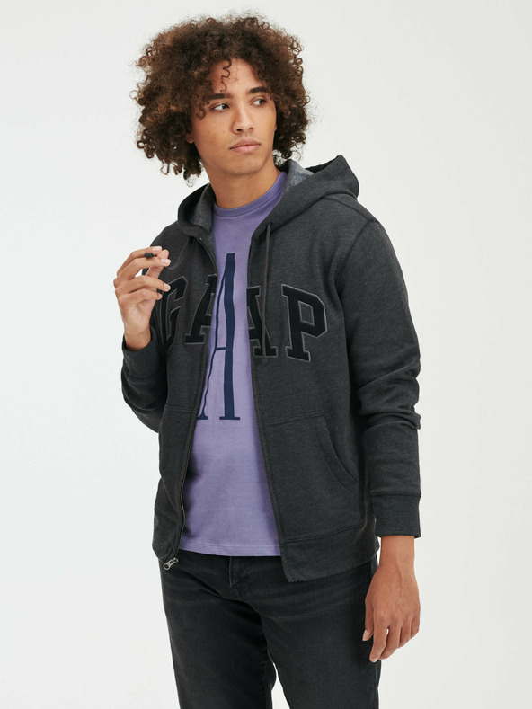 GAP Herren Sweatjacke mit GAP Logo