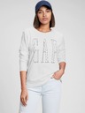 GAP Sweatshirt mit Logo und Schlitzen GAP
