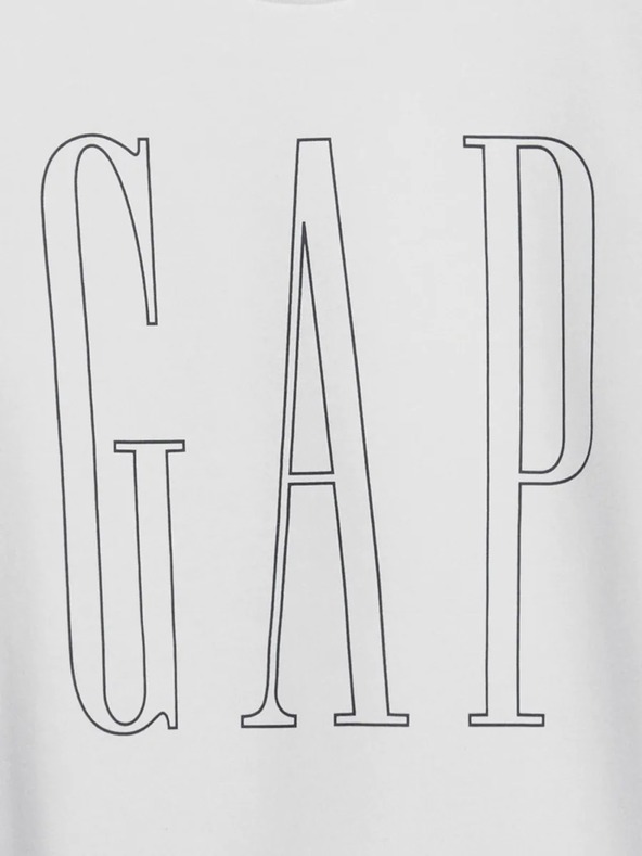 GAP Sweatshirt mit Logo und Schlitzen GAP