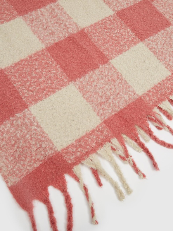 GAP Karierter Schal mit Fransen GAP