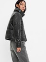 GAP Kunstleder Jacke crop GAP
