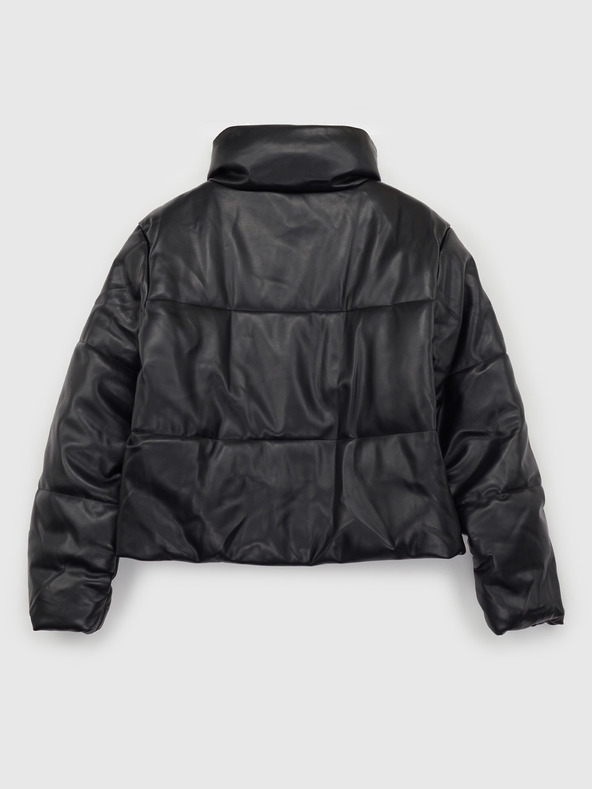 GAP Kunstleder Jacke crop GAP