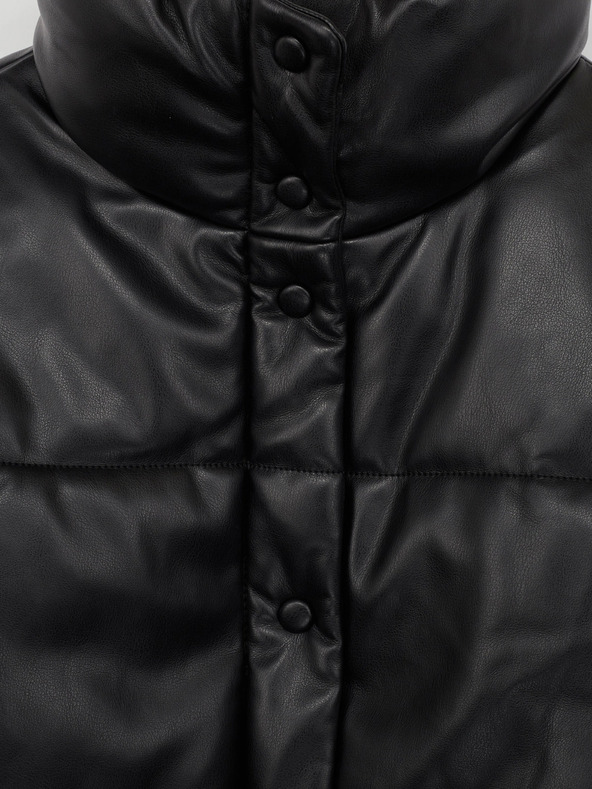 GAP Kunstleder Jacke crop GAP