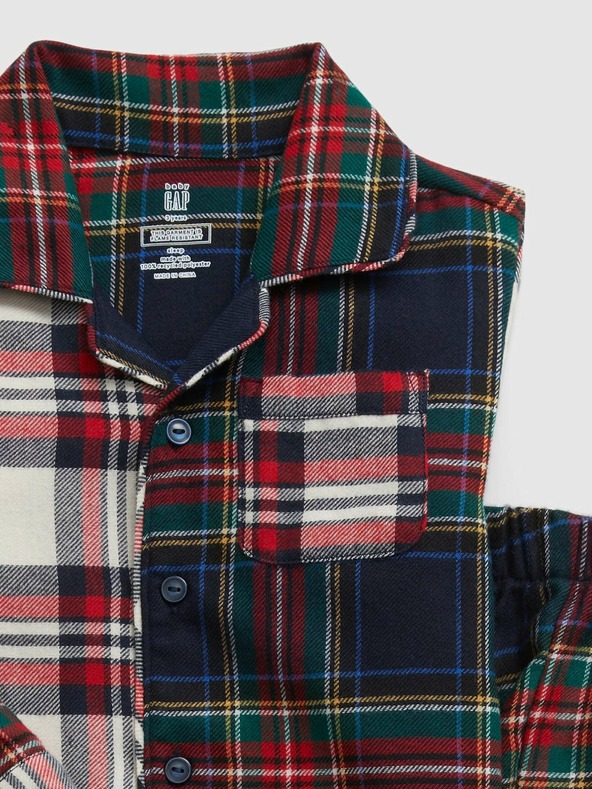 GAP Baby kariertes Pyjama Unisex GAP
