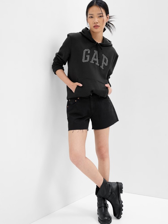 GAP Sweatshirt mit Logo und Fleece GAP