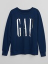 GAP Sweatshirt mit metallischem Logo GAP